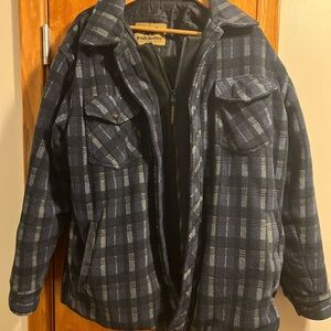 Irish Setter Blue Plaid Jacket